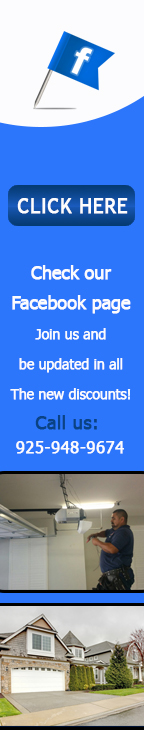 Join us on Facebook - Garage Door Repair Moraga